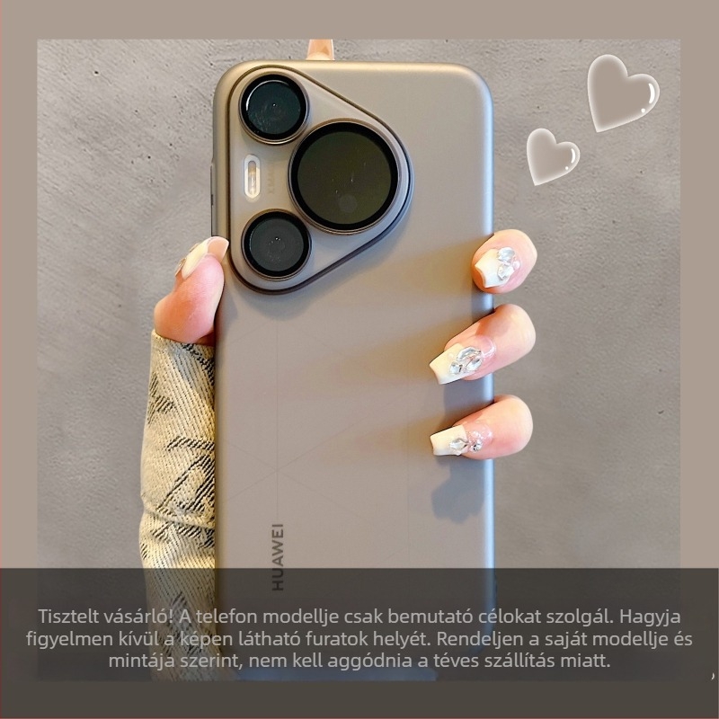 Huawei Pura90Pro tok, ultrakönnyen vékony mágneses, matt felülettel, beépített lencsevédővel, Mate80Prohoz