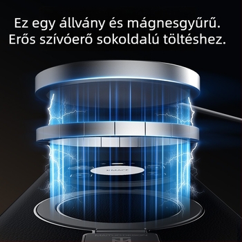 Huawei Mate80 védőtok Maituo mágneses támaszrendszerrel, 2-in-1 puha él és kemény hátlap akril panel, elektroplatírozott felület, ütésálló