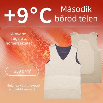 Őszi–téli termosz Velúr melegítő mellény, varrat nélküli alapréteg, fleece-béléses és vastag kivitel, férfiak és nők számára, viselhető külső ruházatként