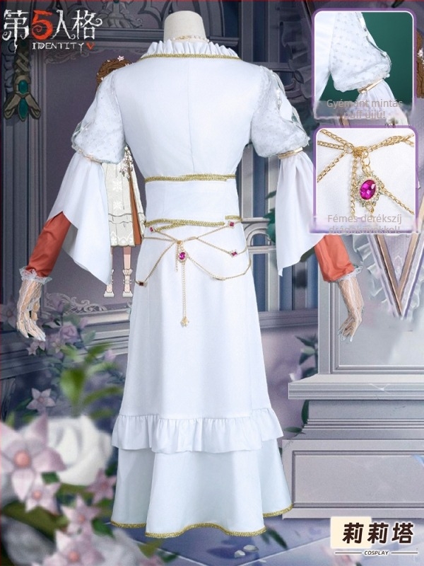 Női cosplay kosztüm – Juliet által inspirált túlélő pszichológus, poliészter és spandex, 2024 nyár