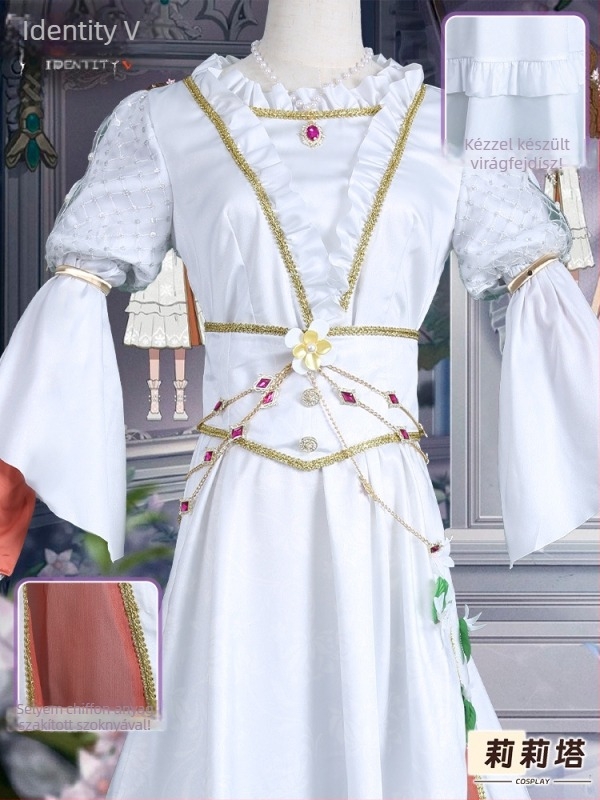 Női cosplay kosztüm – Juliet által inspirált túlélő pszichológus, poliészter és spandex, 2024 nyár