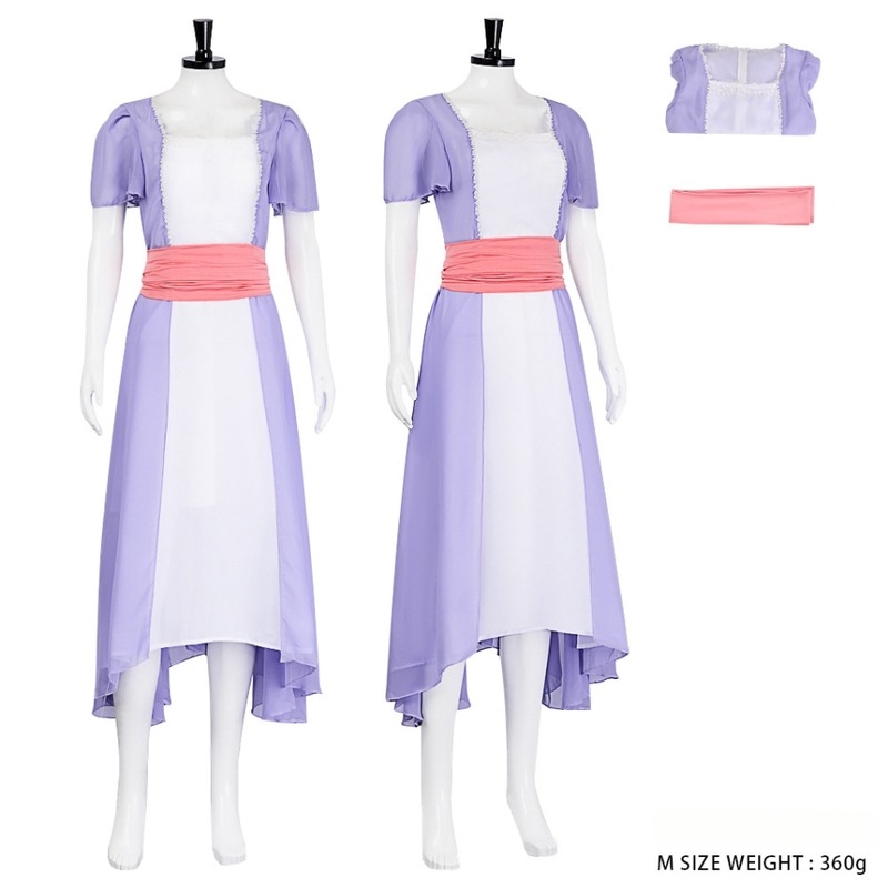 Titanic Rose Cosplay ruha – poliészter és elasztán, női színpadi jelmez, Nyár 2024