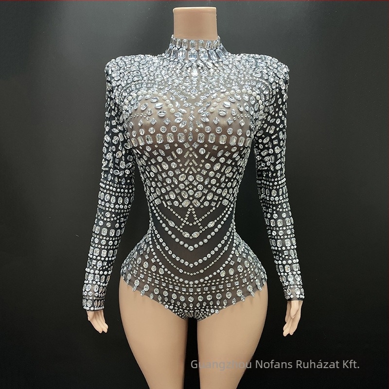Színpadi ruházat – szexi stílus, street-hipster dizájn; 2025 tavasz, Spandex >95%, NOVANCE