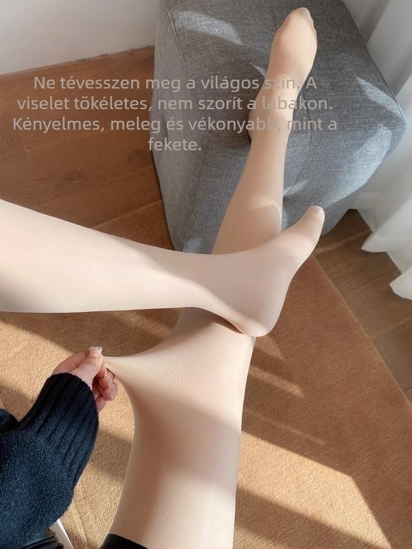 Lycra harisnya, karcsú szabás, vastag, melegen tart (Lycra; karcsú szabás; vastag; melegen tart)