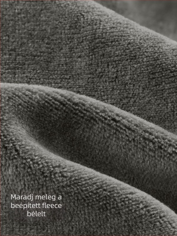 Beitaisi Gyermek nadrág fleece-béléssel, pamut-keverék anyag (85,1% pamut), középmagas derekú elasztikus övvel