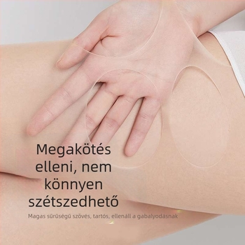 Sima nejlonharisnya matt felülettel, anti-snag, ultra vékony, T-Crotch dizájn