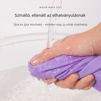 Gyerekeknek készült pamut-keverék nadrág, széles szárú, uniszex, 50% pamut, kényelmes viselet, tavaszra–őszre–télen