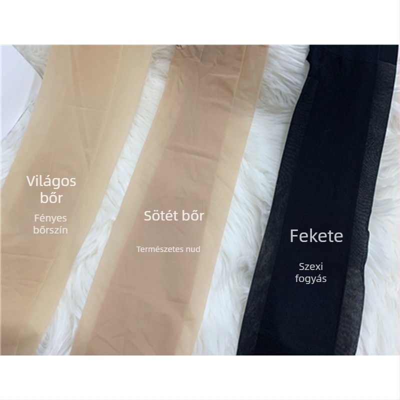 Bársonynadrág ultra vékony harisnyanadrág, 10D, láthatatlan és anti-szaggatás ellen, egyszínű