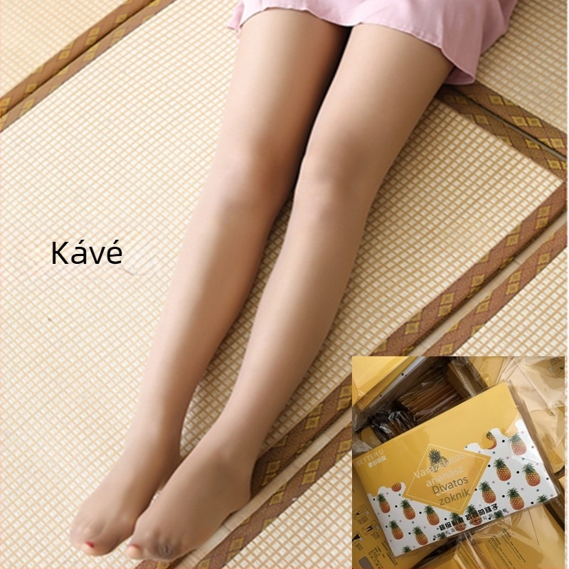 Bársonynadrág ultra vékony harisnyanadrág, 10D, láthatatlan és anti-szaggatás ellen, egyszínű