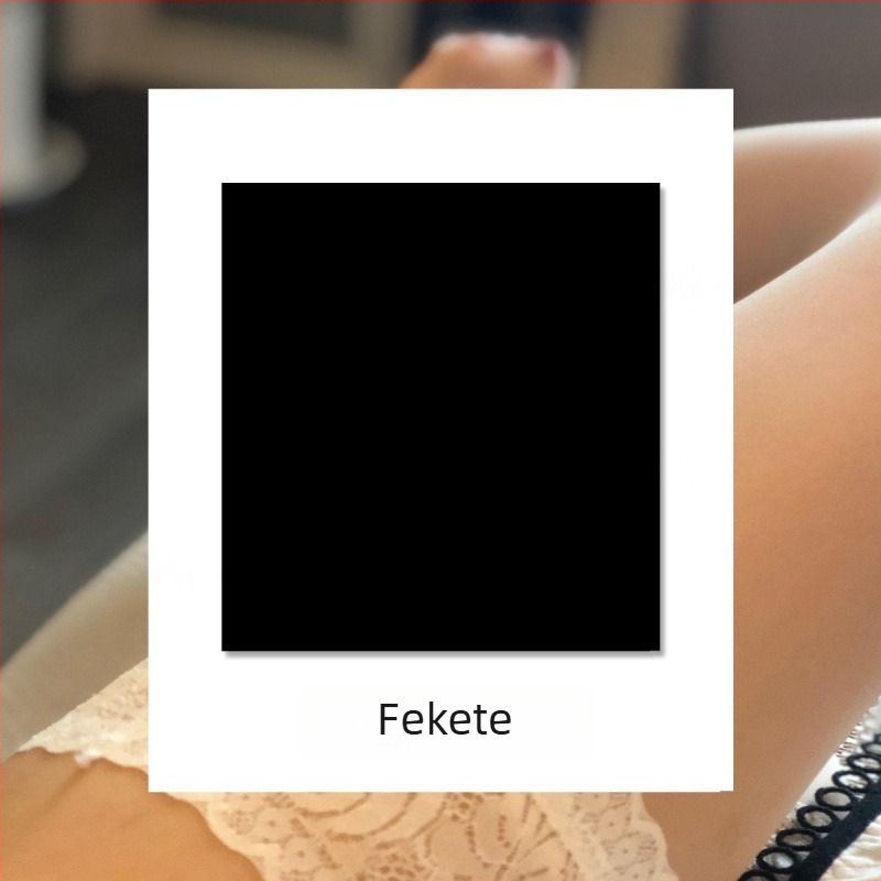 Nylon harisnya 5D ultra vékony, seamless ágyéki résszel, diszkó éjszakára