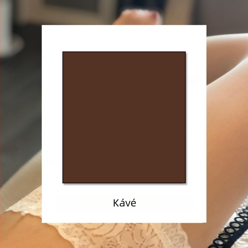 Nylon harisnya 5D ultra vékony, seamless ágyéki résszel, diszkó éjszakára