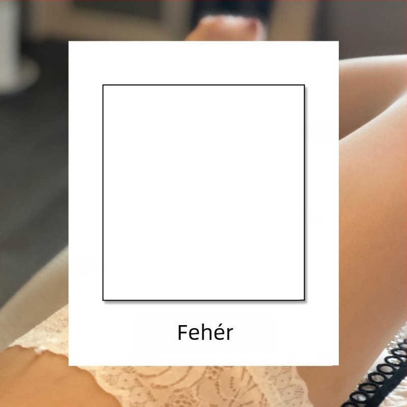 Nylon harisnya 5D ultra vékony, seamless ágyéki résszel, diszkó éjszakára