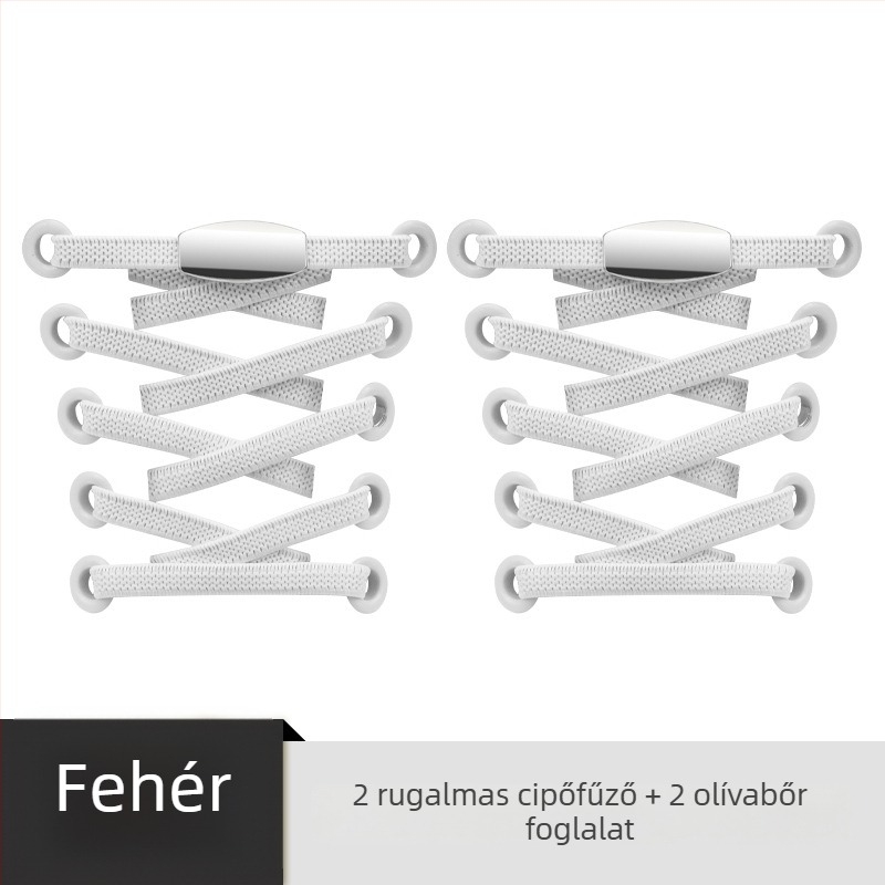Sobu – kötés nélküli cipőfűző csat (Lazy Shoelace Buckle) – cipő kiegészítő; alkalmas Sneakers, Bakancs, Casual Shoes, Work Shoes; Márka: Sobu; egész éves használatra