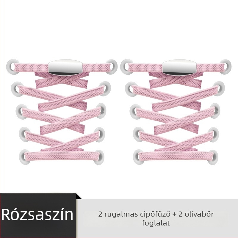 Sobu – kötés nélküli cipőfűző csat (Lazy Shoelace Buckle) – cipő kiegészítő; alkalmas Sneakers, Bakancs, Casual Shoes, Work Shoes; Márka: Sobu; egész éves használatra