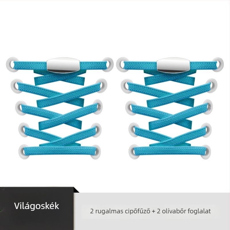 Sobu – kötés nélküli cipőfűző csat (Lazy Shoelace Buckle) – cipő kiegészítő; alkalmas Sneakers, Bakancs, Casual Shoes, Work Shoes; Márka: Sobu; egész éves használatra