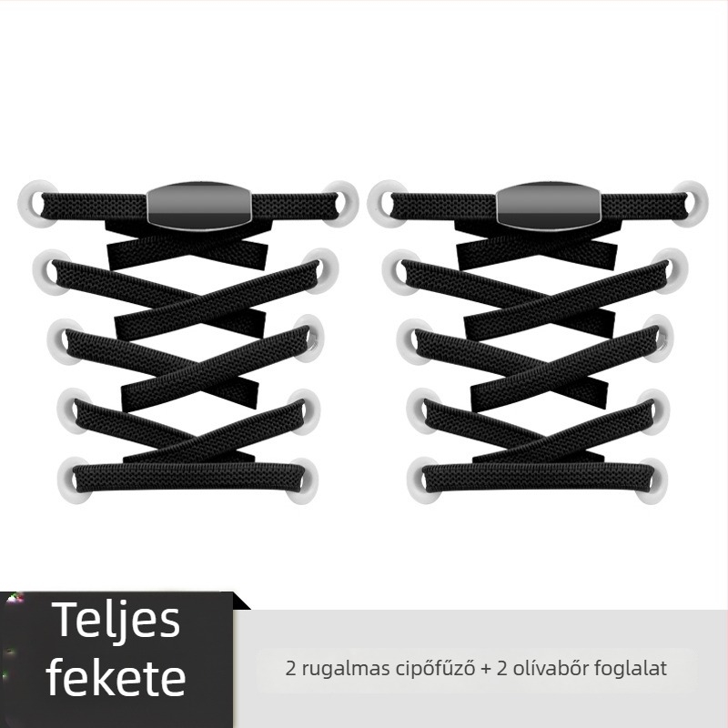 Sobu – kötés nélküli cipőfűző csat (Lazy Shoelace Buckle) – cipő kiegészítő; alkalmas Sneakers, Bakancs, Casual Shoes, Work Shoes; Márka: Sobu; egész éves használatra