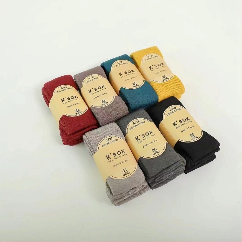 KSOX Női gyapjú harisnya - teljes hosszúságú, közepes vastagságú, gyapjú anyag, téli, tavaszi és őszi szezonokra