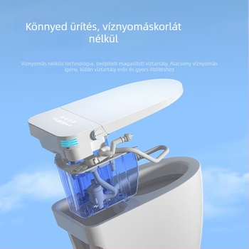 Okos WC automata öblítés, kerámia, víz hőmérséklete állítható, ülés melegítés, víznyomás szabályozás, 3L sifon öblítés, All-in-One, 701-es modell