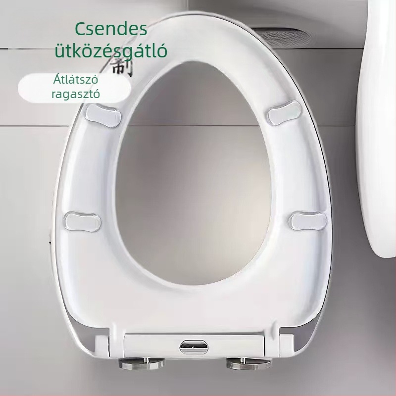 WC fedél párna — PU anyag, sima felület, modell HC2025031801, standard felépítés, kézi működtetés
