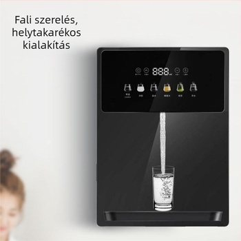 Forró és hideg víz adagoló kettős kimenettel, 5–98°C hőmérséklet-tartomány, napi 24.000 kapacitás