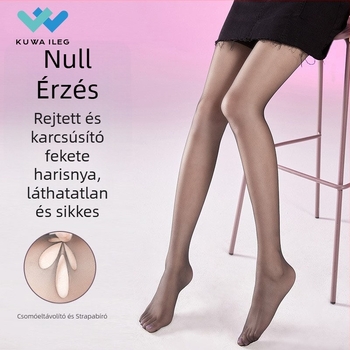 Nylon ultra vékony harisnya varrás nélküli, láthatatlan felület, anti-szaggatás