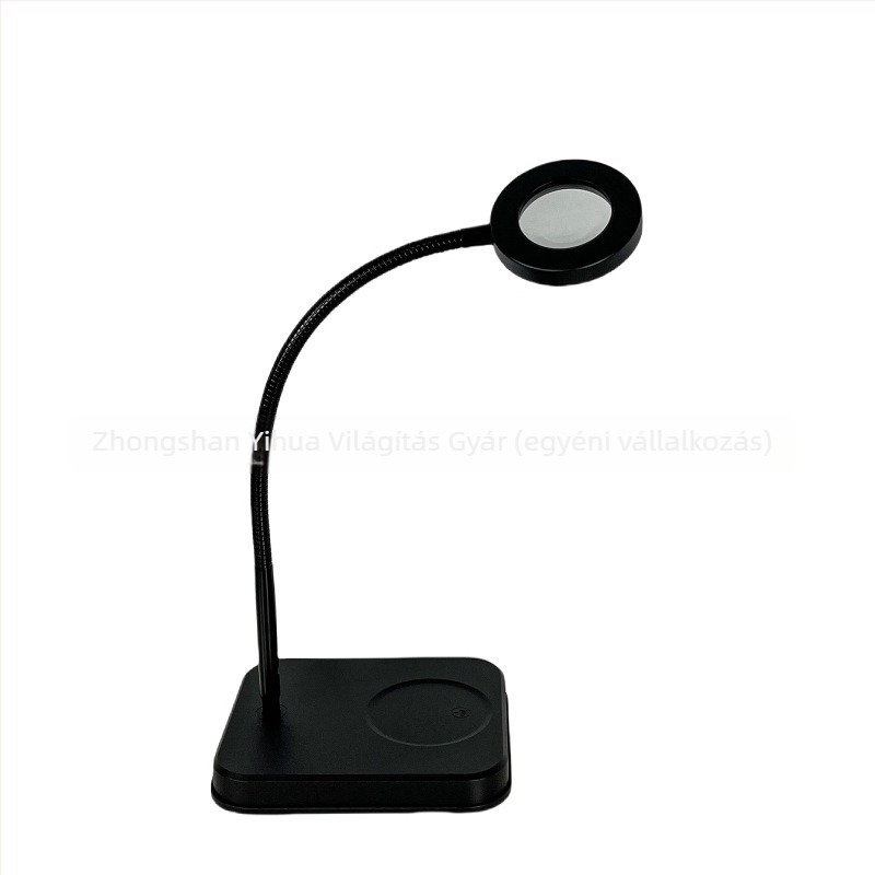 Asztali nagyító lámpa javításokhoz, USB táplálás, fém árnyékoló, alap világítás, CE tanúsítvány, feszültség ≤36V