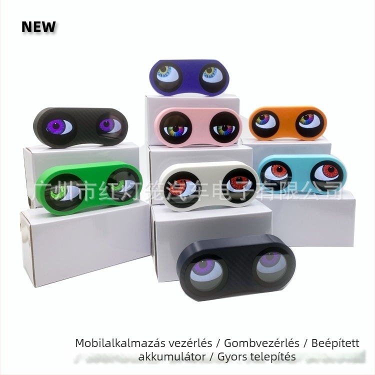 Kerékpár intelligens hátsó lámpa – Démon szemével, több kép, 5V töltés, vezérlés okostelefonról, fénykép készítés és feltöltés, több üzemmód, modell Bike-2s, 2 fényforrás, 200 lm