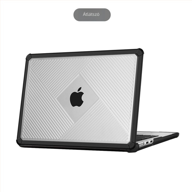 MacBook Air 13.6 (A2681/A3113/A3240) védő burkolat – TPU+PC, injekciós formázás, ütésálló, karcolásálló, ujjlenyomat-mentes