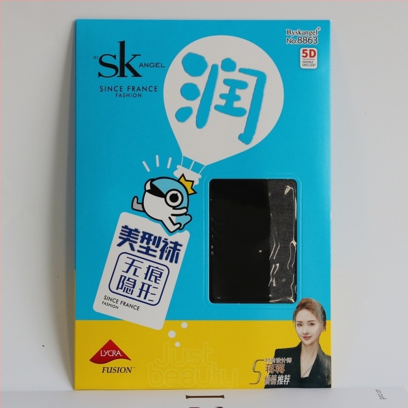 SK S8863 Női nylon harisnya 5D ultra vékony, láthatatlan, formázó, 360° varrat nélküli intim terület