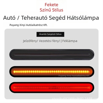 Kamion LED hátsó lámpa – Modell 140-2, fényvezető csatorna, tolatófény és féklámpa