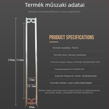 Fankesi FKS-SP-026 Rozsdamentes acél zártest ujjlenyomat-olvasóhoz – modern egyszerű stílus