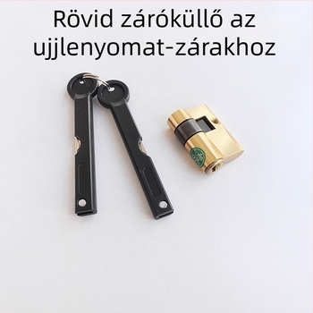Zárbetét – C-szintű biztonság, ujjlenyomat-alapú hozzáférés, alumínium ötvözet, félautomatizált / teljesen automatikus intelligens zárbetét