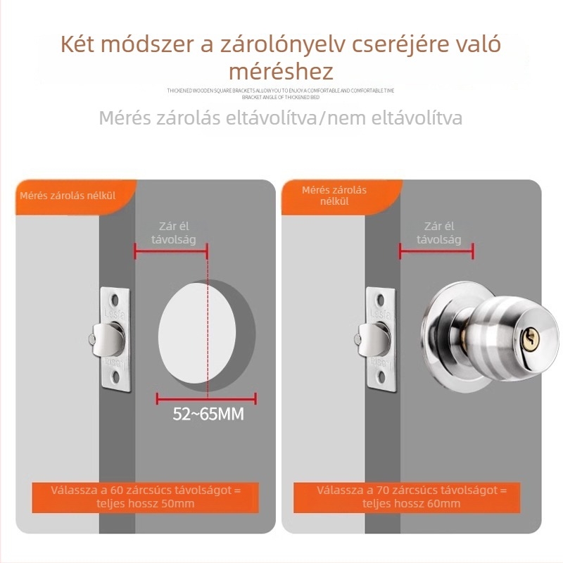 Ball Lock Tongue kiegészítő belső faajtókhoz – Modell XQZ-QXSSS-010, Anyag: Egyéb, Stílus: Modern Minimalista