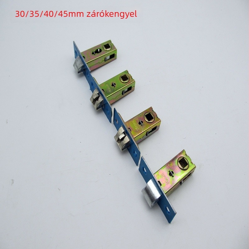 Fürdőszoba ajtó zártest, modell A-01, vas, modern-minimalista stílus