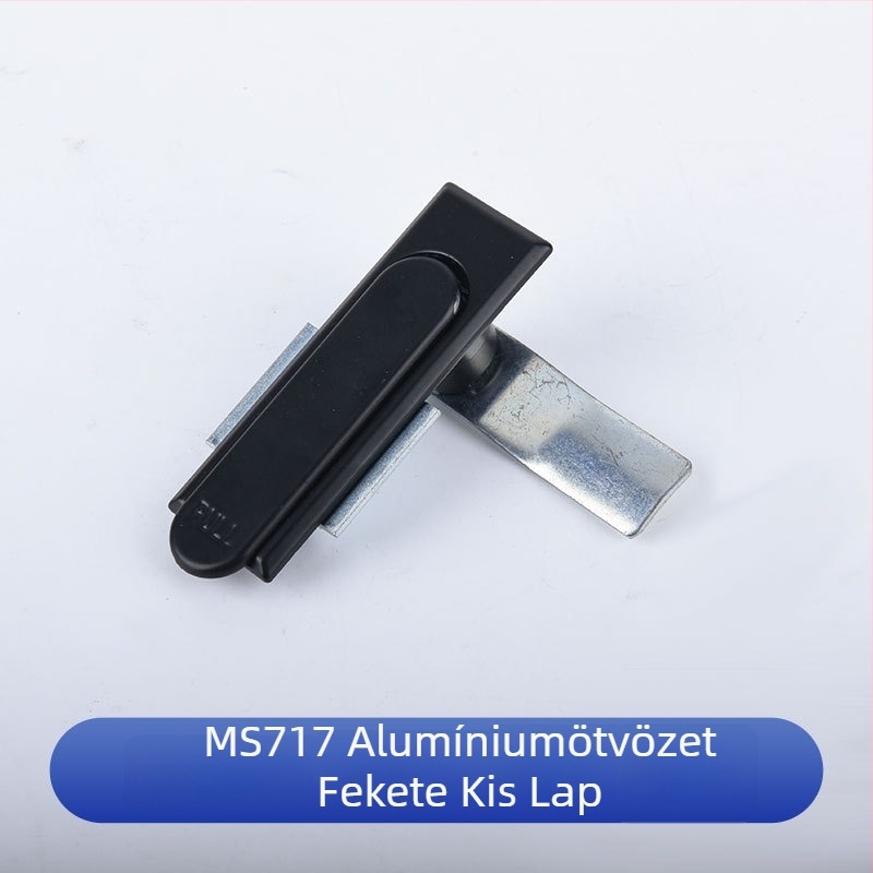 Ms717-1 Szekrényzár - alumíniumötvözet, ball lock, kulcs nélkül, elosztó- és kapcsolószekrényekhez