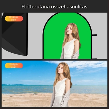 Kétoldalas fotóháttér panel, poliészter, 1 kg, tartalmaz két panelt és hordtáskát