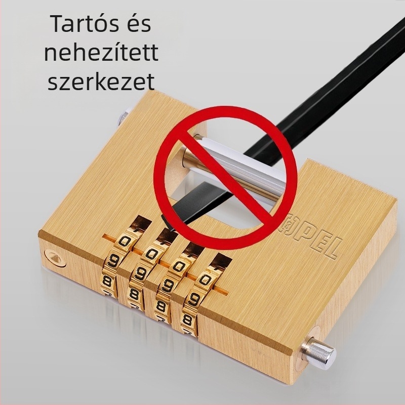 Jelszavas zár – Réz, Model Al-j, Márka OPEL, gyári raktárhoz