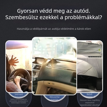 Műszerfal matrac, anti-slip, napvédő és hőszigetelés a középkonzolhoz