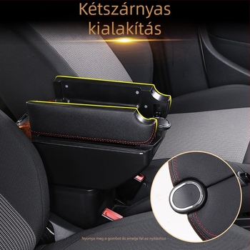 Xinbote középső kartámasz Perodua Myvi-hez, műanyag, súly 2,5 kg, testreszabás és telepítési támogatás