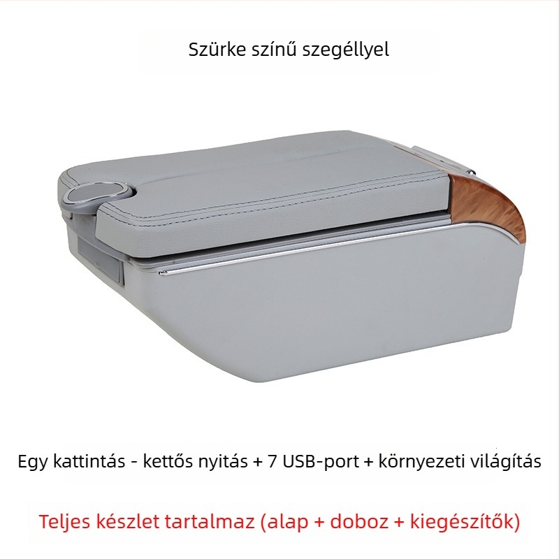 Xinbote középső kartámasz Perodua Myvi-hez, műanyag, súly 2,5 kg, testreszabás és telepítési támogatás