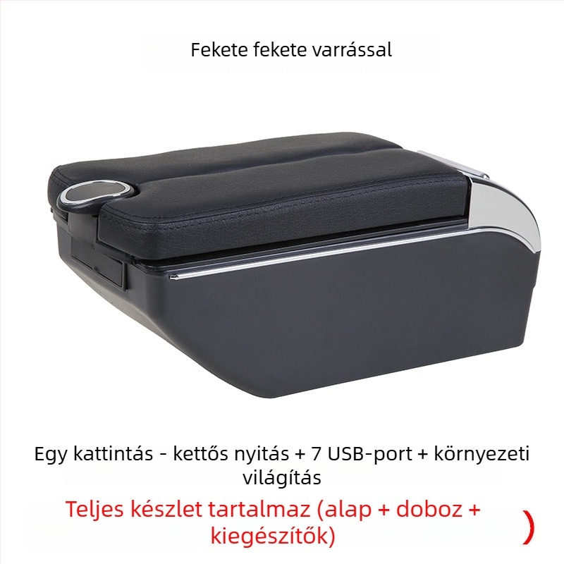 Xinbote középső kartámasz Perodua Myvi-hez, műanyag, súly 2,5 kg, testreszabás és telepítési támogatás