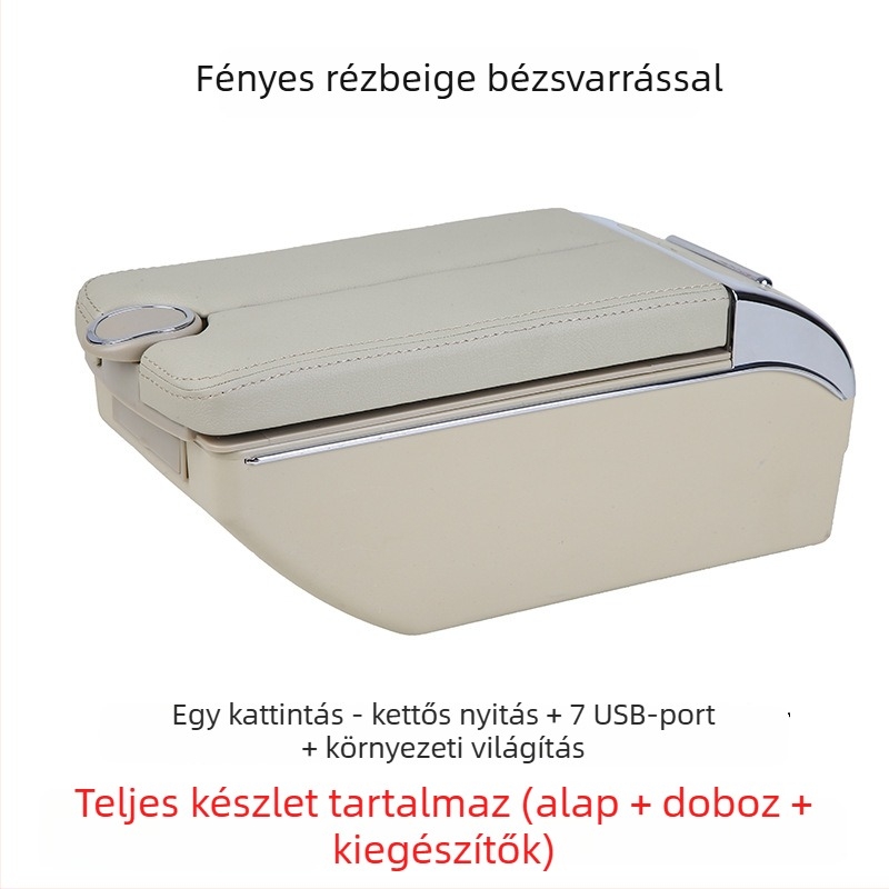 Xinbote középső kartámasz Perodua Myvi-hez, műanyag, súly 2,5 kg, testreszabás és telepítési támogatás