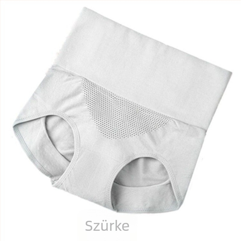 Női seamless magas derekú fehérnadrág, méhsejt textúra, haskontroll, fenékemelés, modal bélés; anyag: spandex