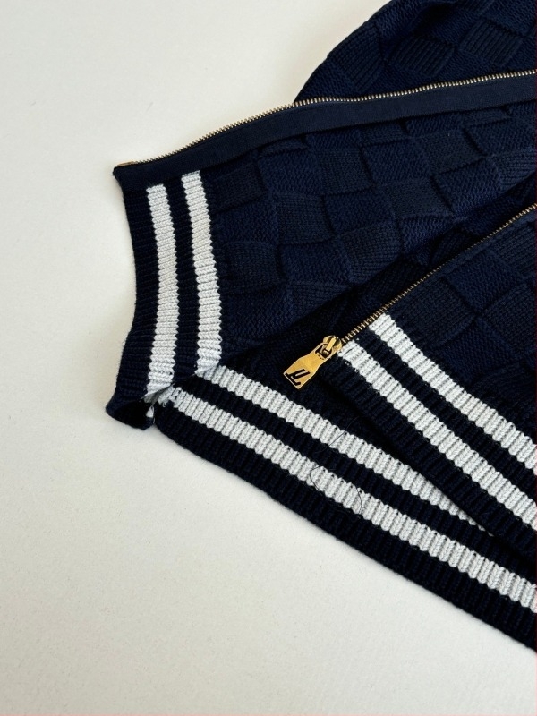 Jacquard mintás kardigán pamut kötésből, galléros, hosszú ujjú, laza szabás, koreai stílus
