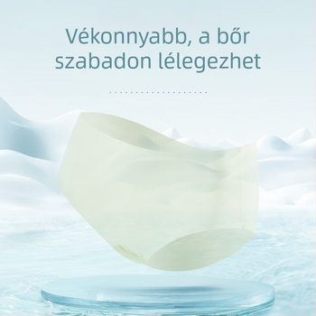 Nylon női alsónemű, középmagas derekú, lélegző, pamut bélés a szeméremsrésznél, csípőemelő hatással