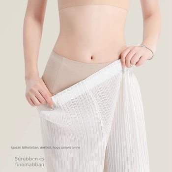 Női fehérnemű nylonból Mulberry selyem bélésével — légáteresztő, antibakteriális, gyorsan száradó, sima szövet