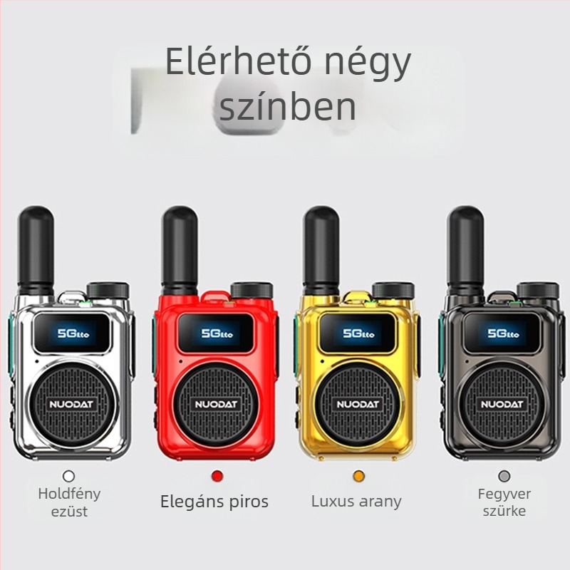 GPS-szel ellátott flottakommunikációs Card Interphone; több mint 50 km hatótáv; 5G/4G/3G/2G hálózat; lítium akkumulátor 1000–4000 mAh