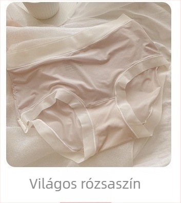Női középmagas derekú nylon fehérnemű pamut betéttel az intim zónában, lélegző, gyorsan száradó, popsit emelő fazon, kötött