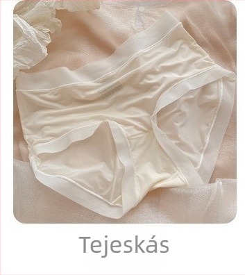 Női középmagas derekú nylon fehérnemű pamut betéttel az intim zónában, lélegző, gyorsan száradó, popsit emelő fazon, kötött