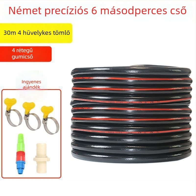 Háztartási vízszivattyú tömlő, puha és vastag, robbanásbiztos, PVC, CE tanúsítvány